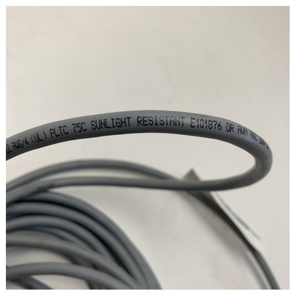 Airmar Backbone 6 m NMEA2000-kabel med UV-beständigt hölje och M12-kontakter - 33-565-04