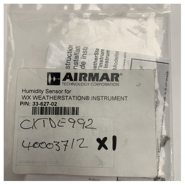 Airmar Marin Väderstation Fuktighetssensor 33-627-02 Noggrann och hållbar