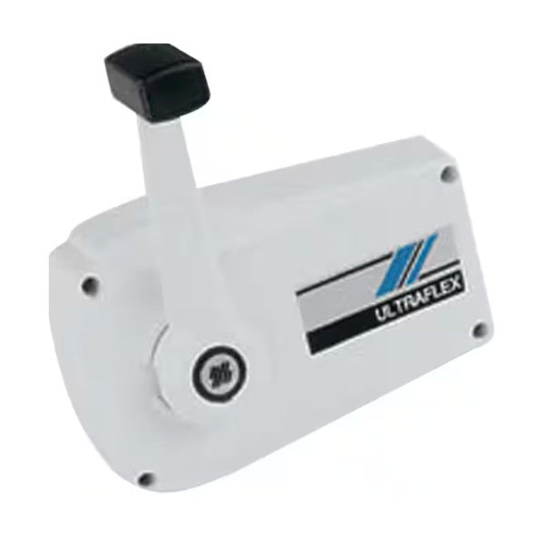 Ultraflex B89 side mount engine throttle handle white - B89 U