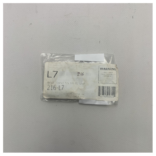 柔軟で耐久性のあるボートのステアリング接続用Uflex L7ステンレス鋼マリンボールジョイント