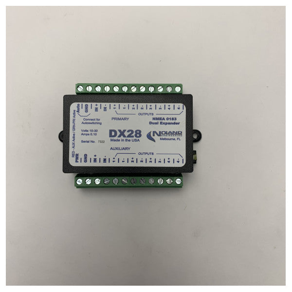 Noland DX28 Dual Expander NMEA 0183 -liitäntä | 2 sisääntuloa, 8 ulostuloa, AIS-yhteensopiva