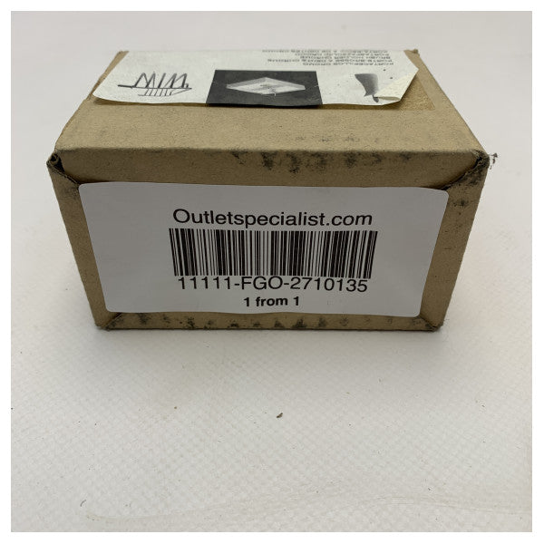 Porta spazzolini Cosmic Chrome 2710135 - Organizzatore da bagno in metallo resistente alla ruggine per ambienti marini e umidi