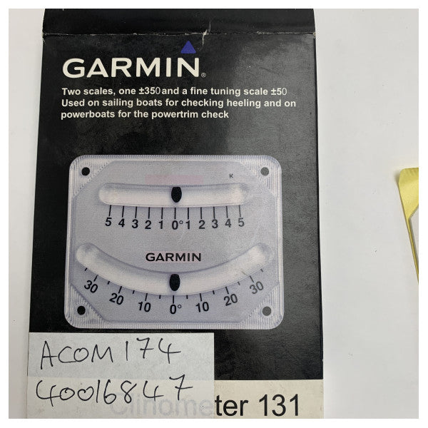 Garmin Marine Clinometer ��35�� for Precise Heel Angle & Powertrim Control on Boats