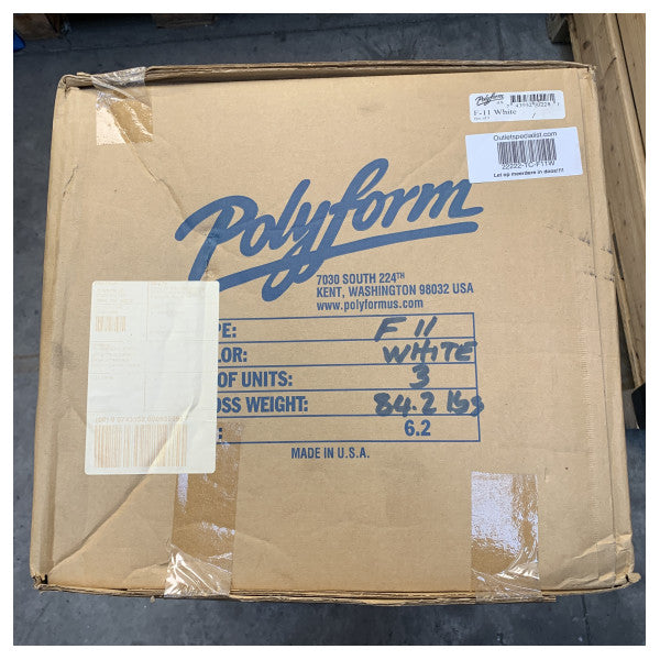 Polyform F11 λευκό φτερό βαρέως τύπου 145 x 60 cm