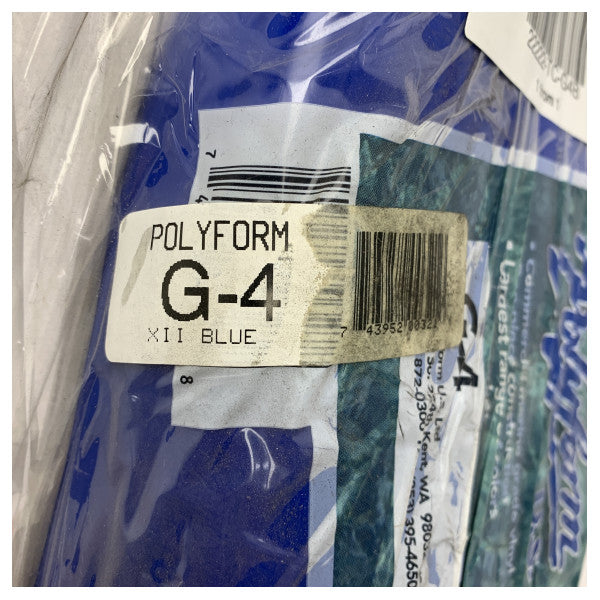 Polyform 44-714-290 Twin Eye Fender 6,5 x 22 Zoll blau