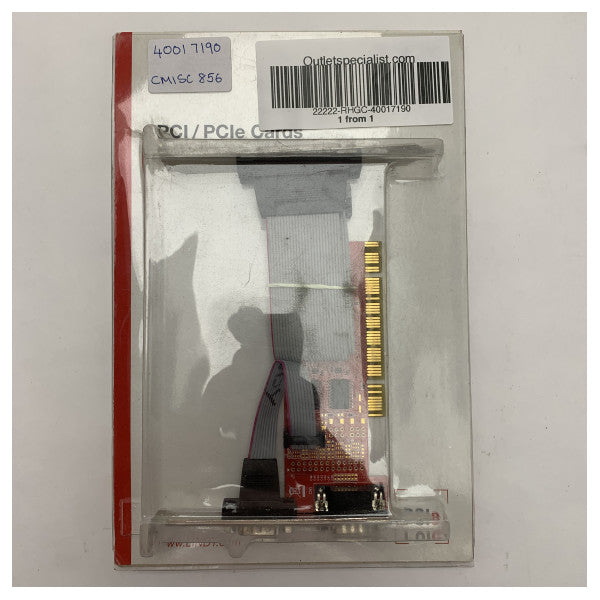 LINDY PCIe Seriell- und Parallelkarte 2S1P – Zuverlässige Verbindung für Legacy-Geräte 