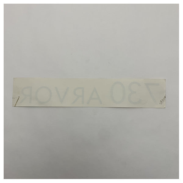 Quicksilver Decal Tape 730 Arvor for Marine Applications � Durable Waterproof Boat logo