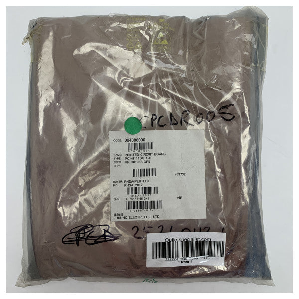 Furuno PCI-9111DG A/D Board for VR-3010/S CPU systems - 004388000 