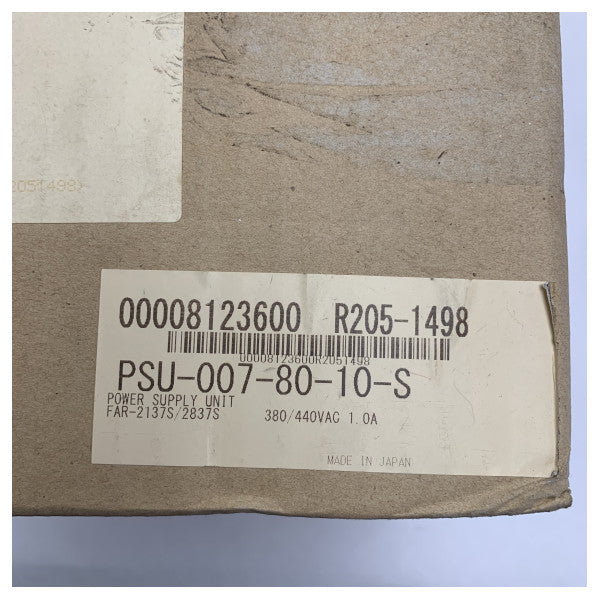 Furuno S-лента морски радар захранващ блок PSU-007-80-10-S за FAR-2137/2837 - 380/440V 