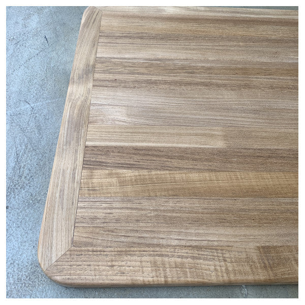 Teak cockpit table top size 135 x 67 cm for Quicksilver 755 and Uttern C77