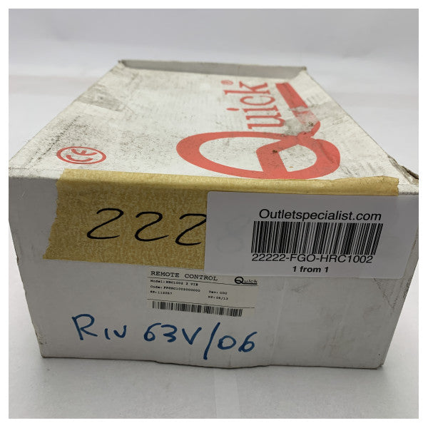 Panew tal-Kontroll mill-Bogħod ta 'HRC1002 Quick HRC1002