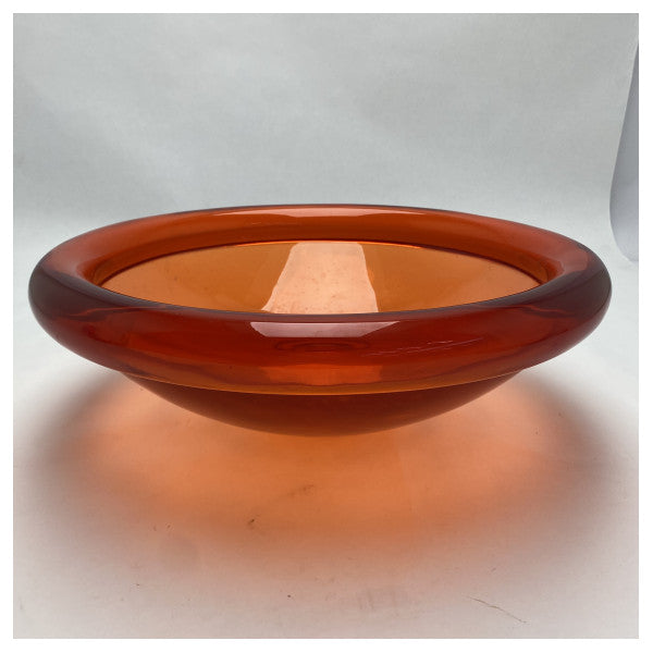 Regia Gloss Marine Sink D400 мм x 120 мм - міцний глянцевий червоний пластиковий умивальник Ice Luc для човнів і яхт