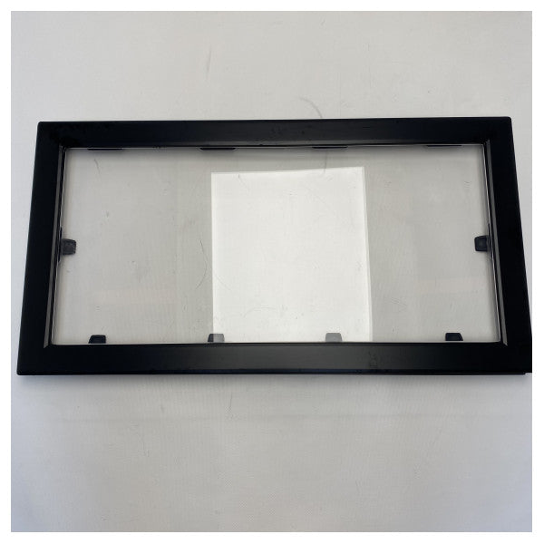 Lewmar black aluminium opening porthole 662 x 342 - 30330400