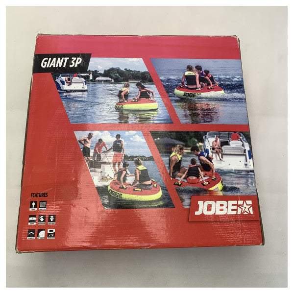 Jobe Giant 3-person RED | Yellow funtube - 230317001