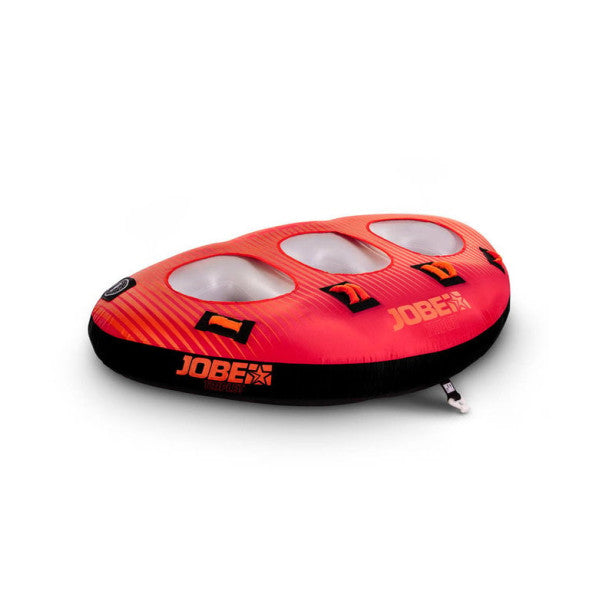 Jobe Triplet 3 3 person towable funtube red - 230317004