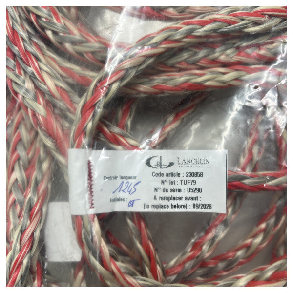 Lancelin CX3LA морски плетен торсионен кабел - трайно въже за прехвърляне на ветроходство за тежки морски условия