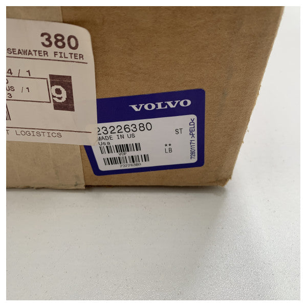 Volvo Penta Groco brons 63 mm sea water filter kit - 23226380