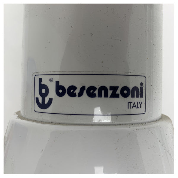 Besenzoni T138 MGF double gas supported table pedestal white