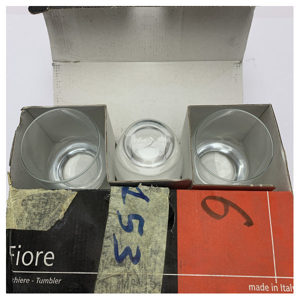 Fiore 236153 Ensemble de verre à vin de qualité professionnelle 6 pack