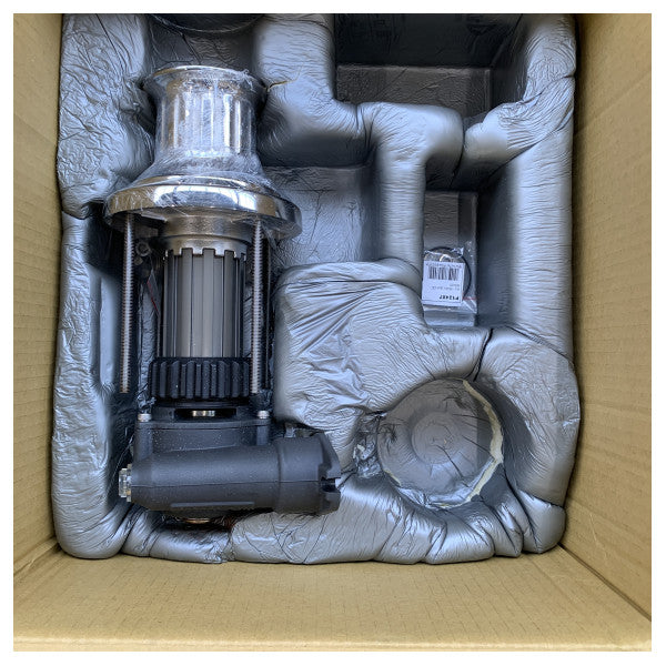 Maxwell rustfrit stål 100TDC capstan dæk enhed med gearkasse - P102788 