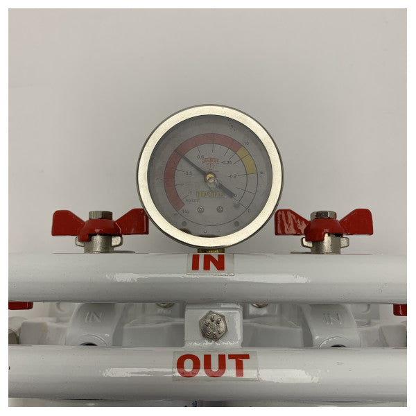 فلتر وقود بحري مزدوج من فيتوس وفاصل مياه 75704VT - 190 لتر / 10 ميكرون 