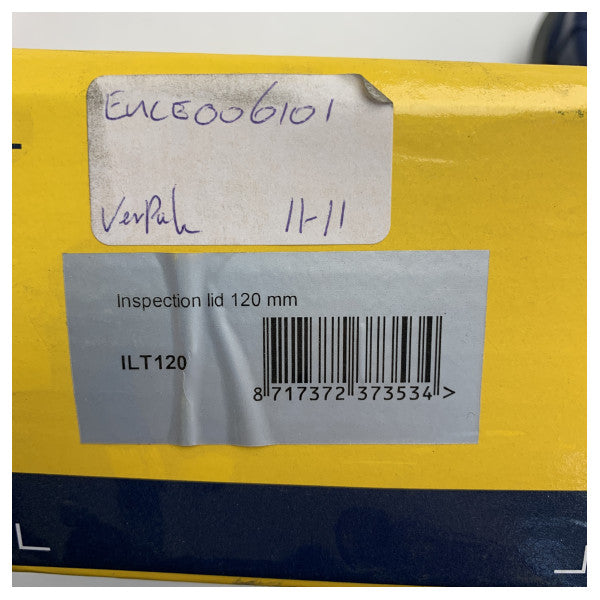 Vetus inspekcijski poklopac D120 mm za spremnike goriva i vode - ILT120 