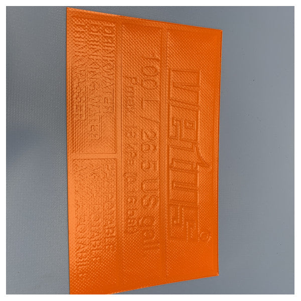 Vetus 100L ευέλικτη τρίγωνη δεξαμενή νερού που φουσκώνει και ξεφουσκώνει - TANKW1003 