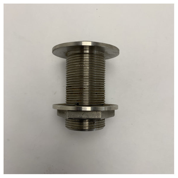 Accesorio de casco de acero inoxidable Vetus de 1 1/4 pulgadas para barcos - THRU11/4S 