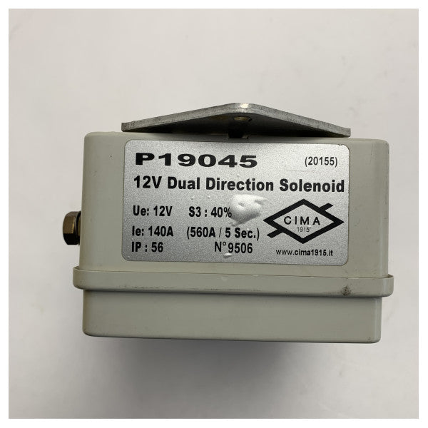 Maxwell P19045 odwrócony wciągacz solenoid 12V dwukierunkowy - P19045 
