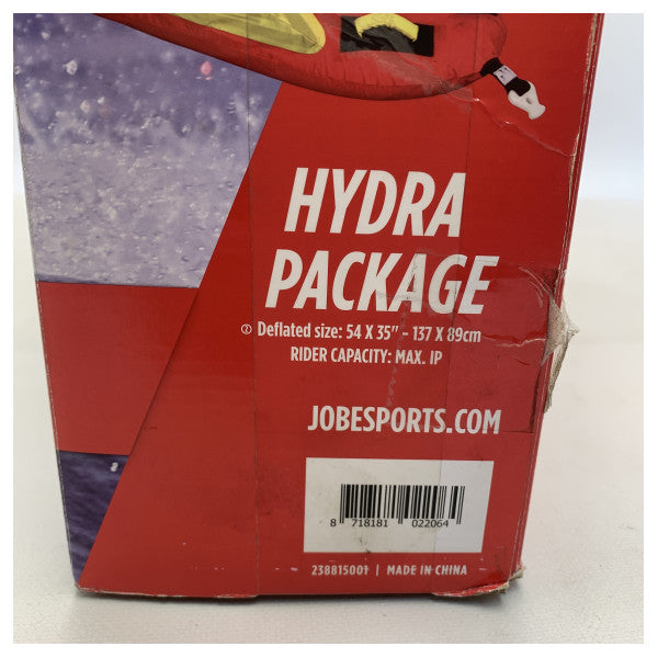 Jobe Hydra 1 person funtube package red - 238815001