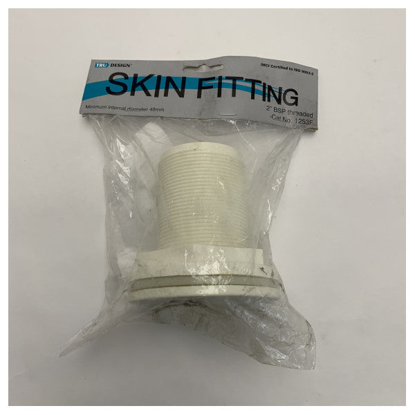 Trudesign 2 Tum Marin Skinn Tru-Hull Fäste BSP Vit - 1253F 