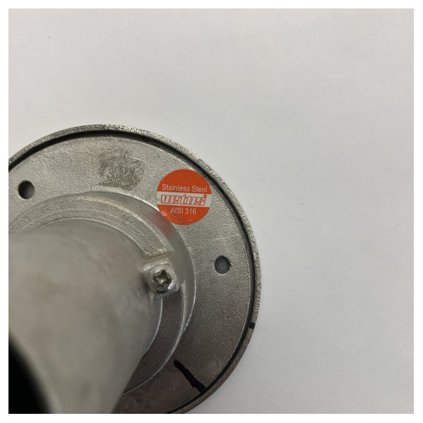 Vetus rostfritt stål bränsletanklock 38mm för blyfri bensin - CAPG38S 