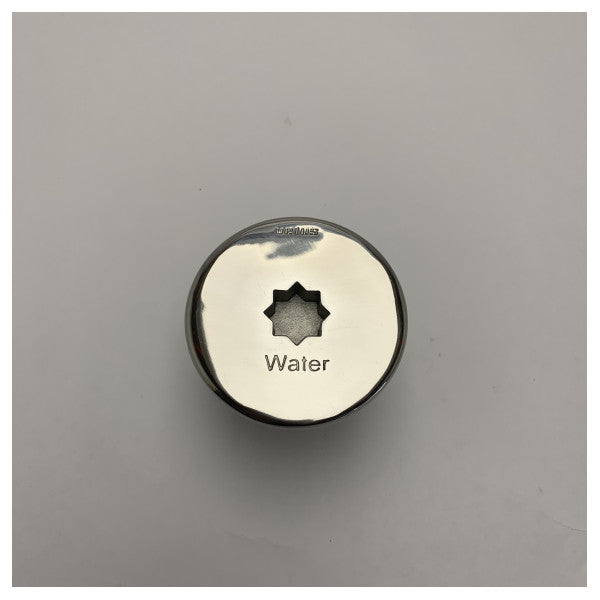 Vetus Stainless Steel Water Deck Filler Cap for Boats and Yachts - 38mm - CAPW38W 