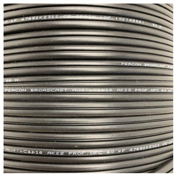 Cabo de banda de áudio marítimo blindado Percon AKS-2S - Fio de áudio e sinal à prova d'água de alta qualidade