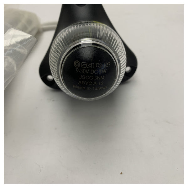 Универсална бяла морска навигационна лампа 9-30V, водоустойчива, за лодки 