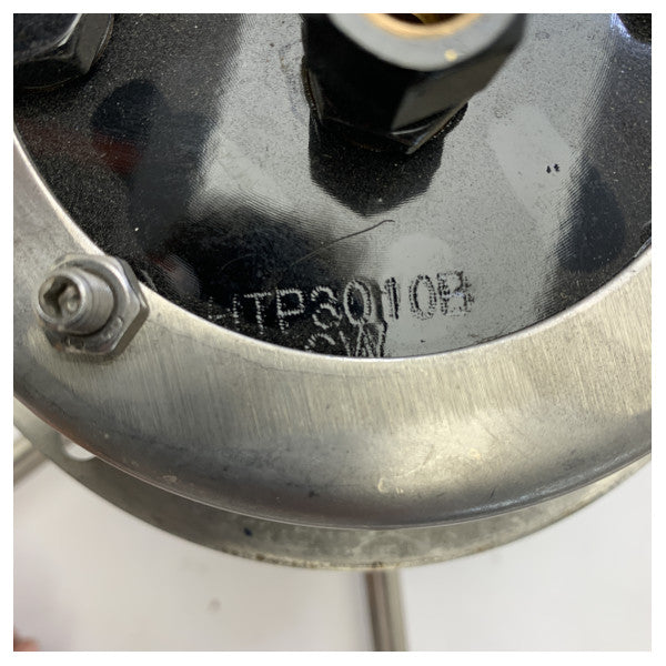 Bomba de dirección hidráulica Vetus HTP3010B con volante de caoba 