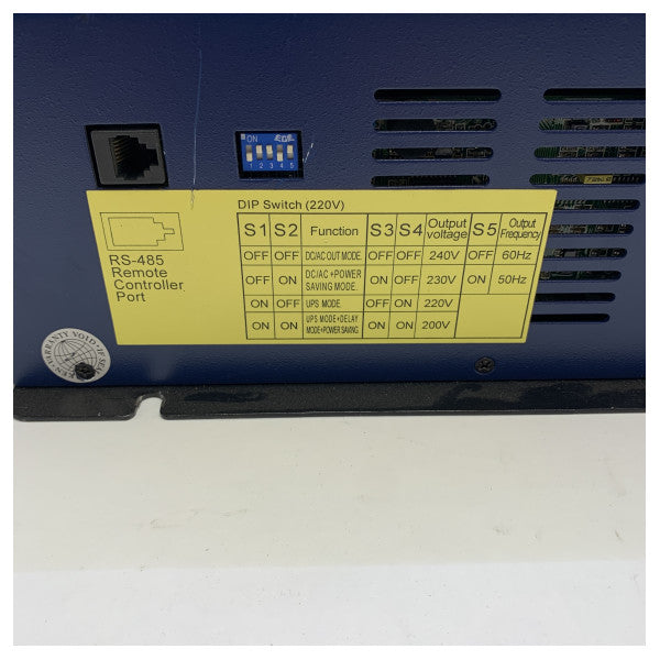 Vetus IV060012 12V 600W 正弦波インバーター 230V 