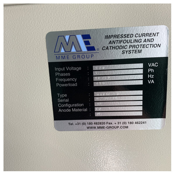 MME Group Impressed Current Anti-Fouling system 230V 50/60HZ