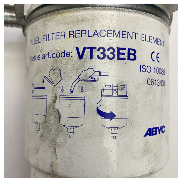 Vetus Marine Diesel Fuel Water Separator Filter VT33EB – Висококачествен филтър за гориво за лодки 