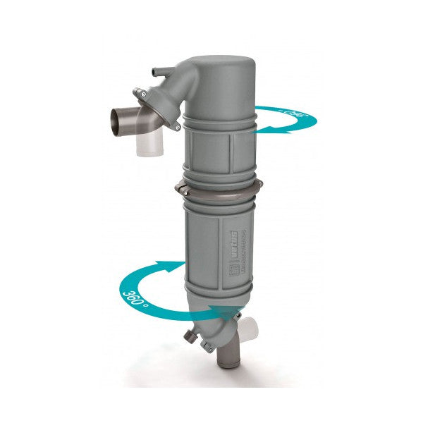 ヴェトゥス NLGP50 ウォーターロック 50mm マリン排気サイレンサー ウォータートラップ 