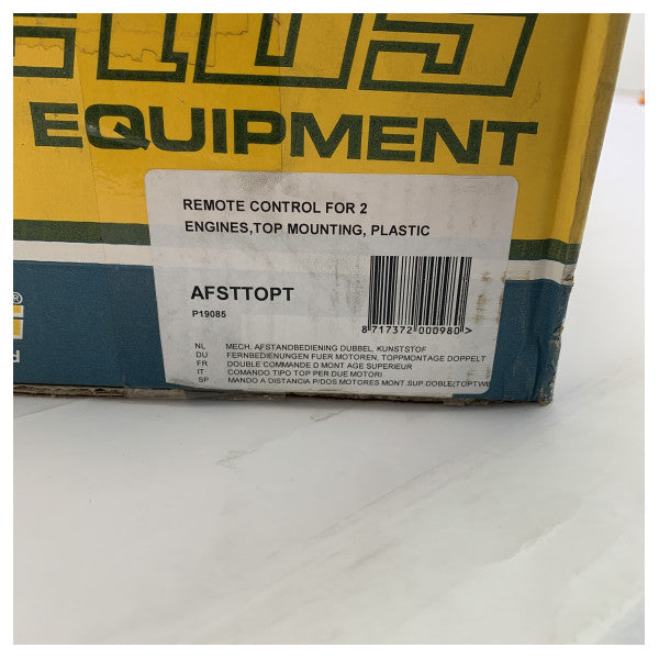 Vetus AFSTTOPT gornja montaža dvostrukog motora i mjenjača morse kontrolna poluga 