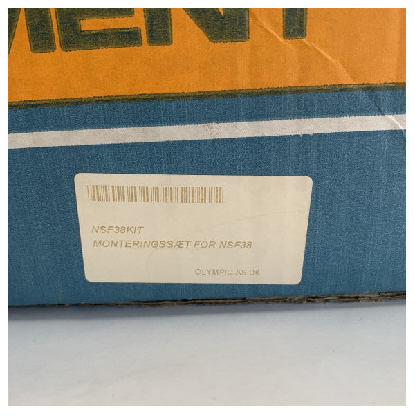 Kit de instalação do filtro Vetus NSF38 sem cheiro com mangueira e tru-hull 