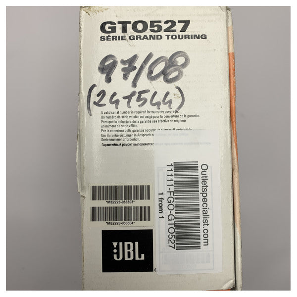 Ηχείο JBL GTO527 130mm υψηλής πιστότητας ήχου