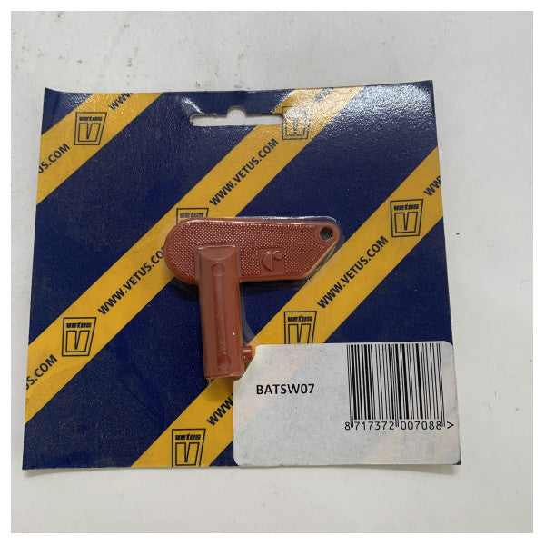 Vetus BATSW07 Battery Switch Key - Durable Marine Battery Isolator Key for Boats