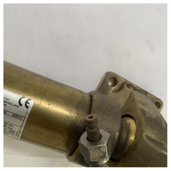 Vetus Brass MTC125 hidraulični upravljački cilindar 10 mm S160 mm - 253 cc - 1226 Nm 