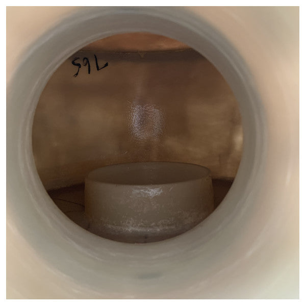 Halyard διπλής θαλάμου εξάτμισης κινητήρα σιγαστήρας grp λευκός 127 - 152mm - H001489 