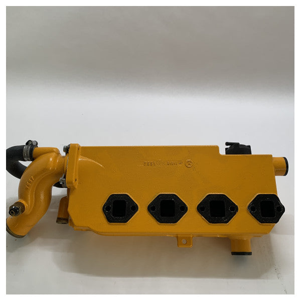 Kit de intercambiador de calor del intercooler del motor Vetus M4.45 | M4.35 que incluye bomba de impulsión 