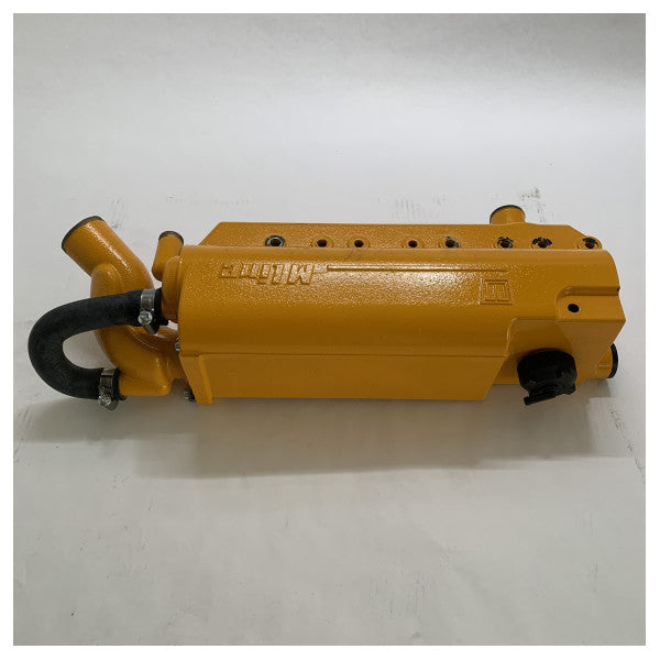 Kit de intercambiador de calor del intercooler del motor Vetus M4.45 | M4.35 que incluye bomba de impulsión 