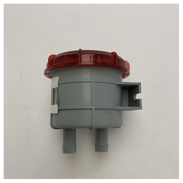 Filtro Vetus Tipo 140 ROJO para tanques de combustible diésel manguera de 16 mm - NSF16DS 
