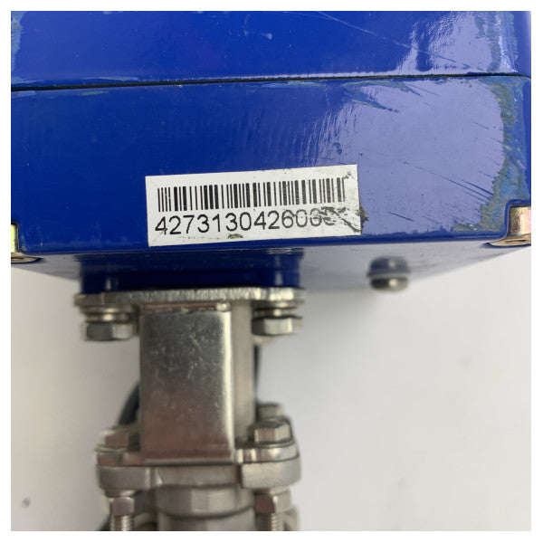 صمام كروي كهربائي بحري Vetus MV12A1/2 بجهد 12 فولت | فولاذ مقاوم للصدأ - MV12A1/2 